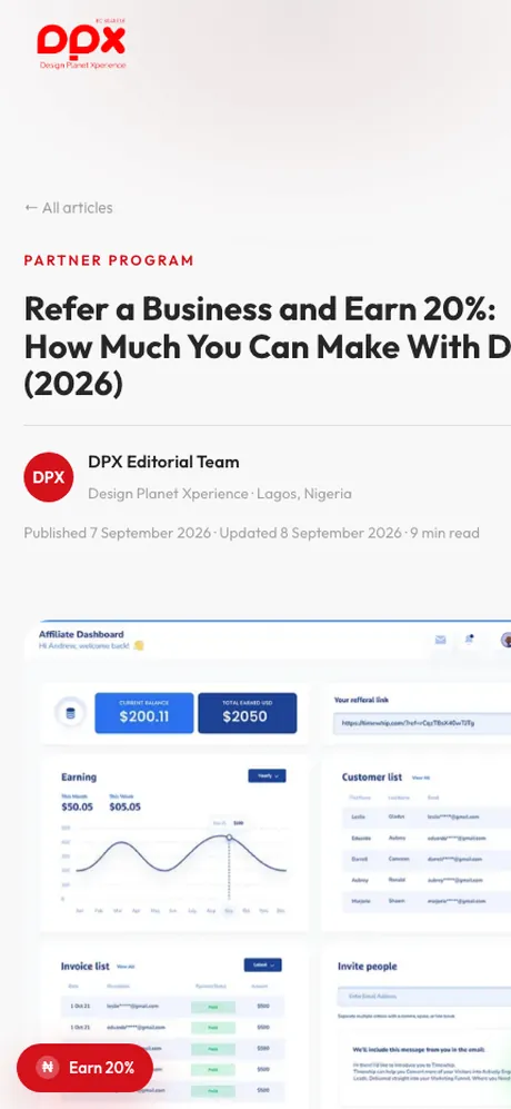 Mobile-first content experience by DPX