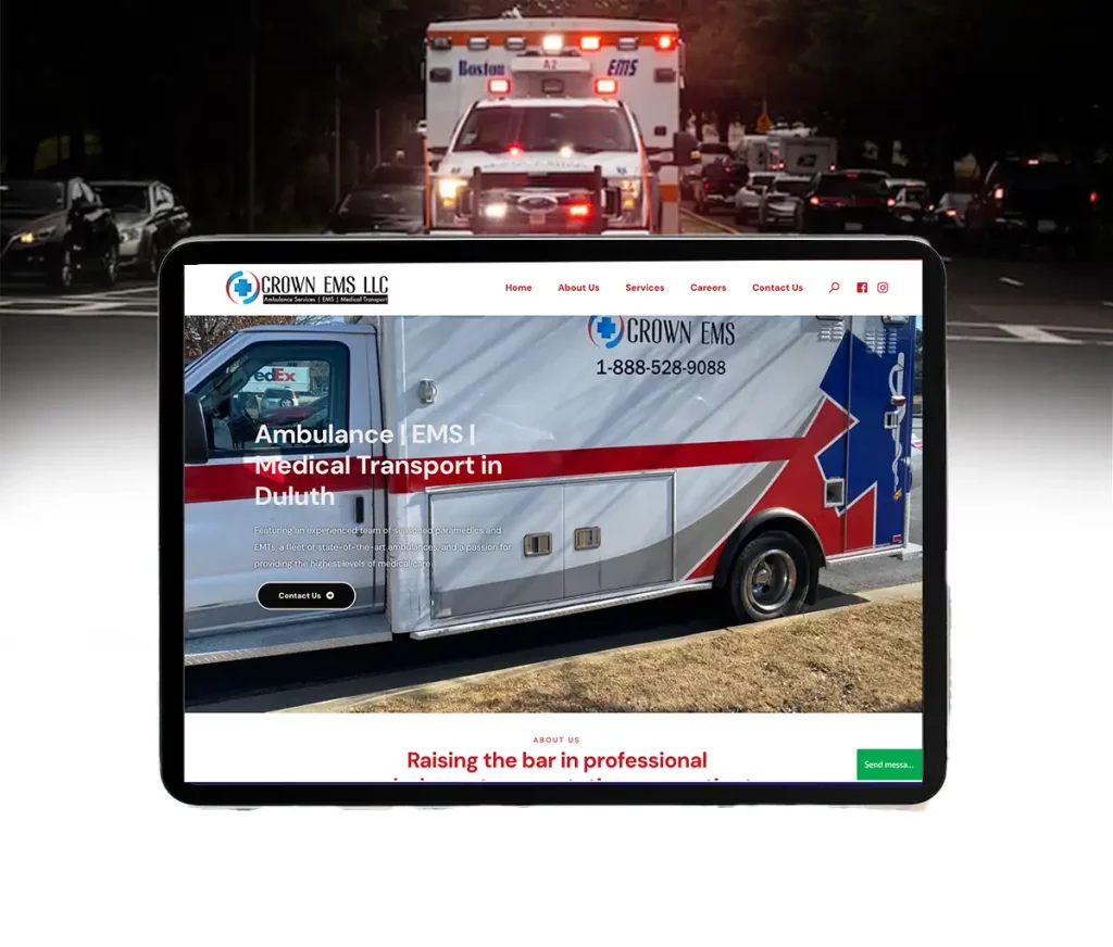 Crown EMS website