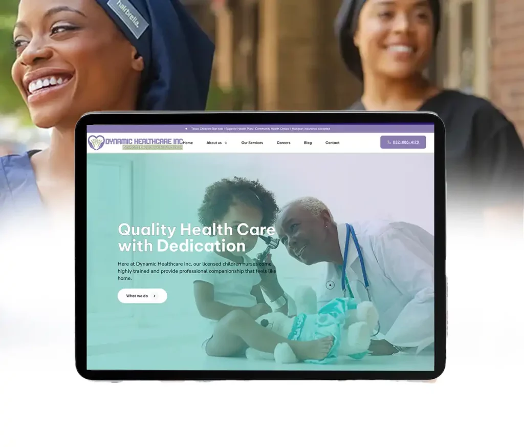 Dynamic Healthcare Inc website