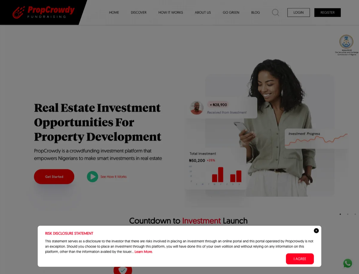 PropCrowdy website