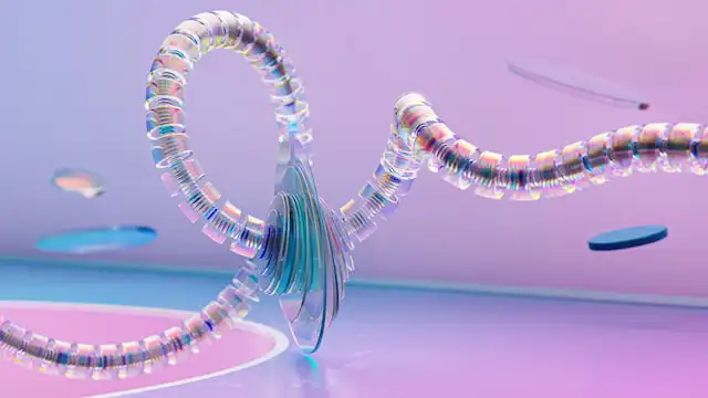 Frames from a motion graphics explainer produced by DPX