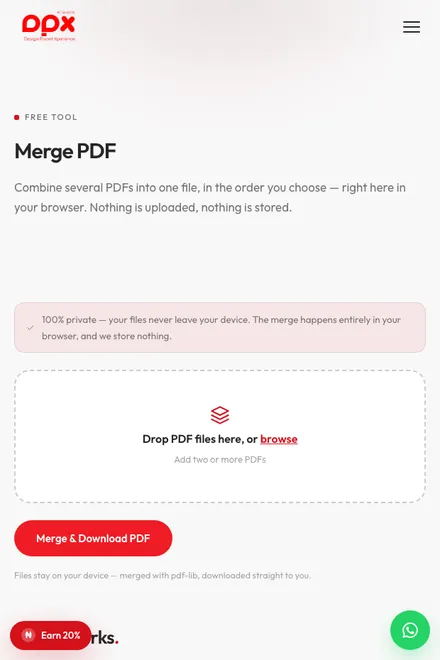 Merge PDF